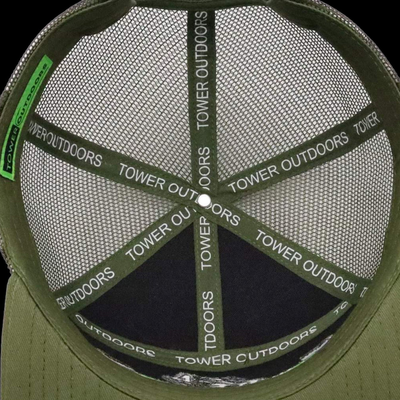 Tower Outdoors Camo 7 Panel Hat