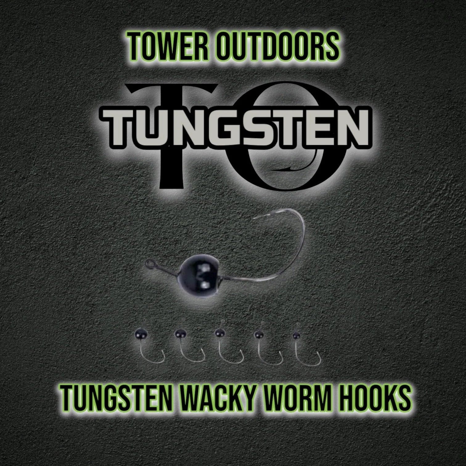 Tungsten Wacky Worm Hooks